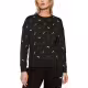 PUMA Classics Graphic All Over Printed Crew Blouse Black