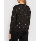 PUMA Classics Graphic All Over Printed Crew Blouse Black