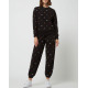 PUMA Classics Graphic All Over Printed Crew Blouse Black