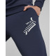 PUMA Essentials Big Logo Pants Navy