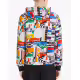 PUMA International All Over Printed Hoodie Multicolor