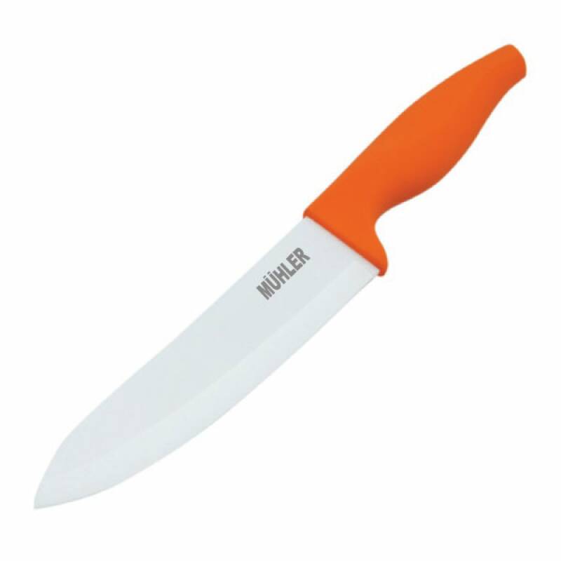 Нож MR-1806C, керамичен,16 сm, оранжев