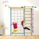 Комплекс детска шведска стена за гимнастика, двуцветна