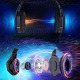 Слушалки Onikuma K10, За компютър, Микрофон, Подсветка, 3.5mm, USB, Черен - 20745