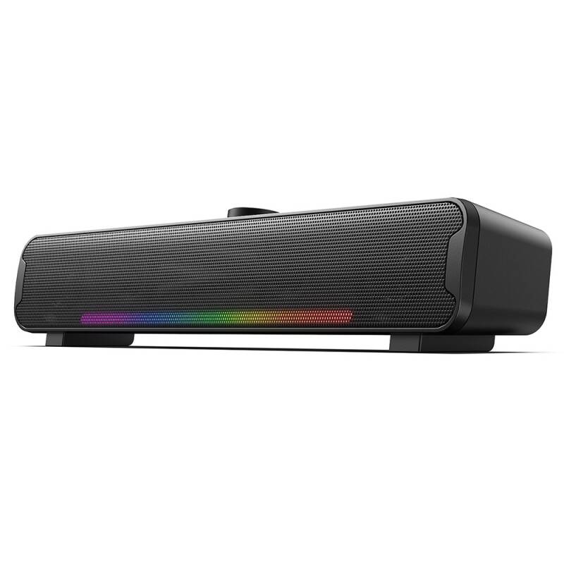 Тонколона Onikuma L16, 2x5W, Bluetooth, USB, RGB, Черен - 22218