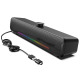 Тонколона Onikuma L16, 2x5W, Bluetooth, USB, RGB, Черен - 22218
