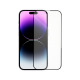 Стъклен протектор DeTech, за iPhone 15, 3D Full glue, 0.3mm, Черен - 52719
