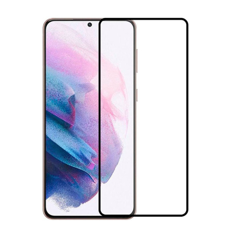 Стъклен протектор DeTech, за Samsung Galaxy A13, 3D Full glue, 0.3mm, Черен - 52725