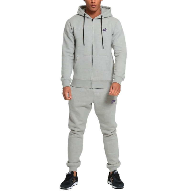 LOTTO Hooded Training Track Suit Grey
