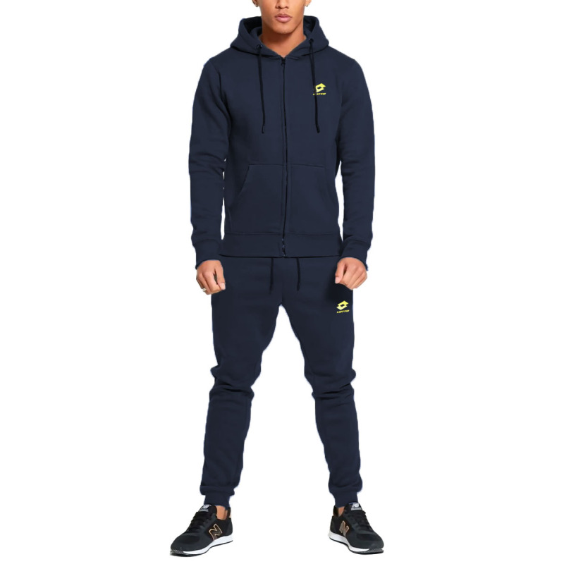 LOTTO Hooded Training Track Suit Navy