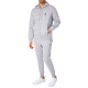 LOTTO Hooded Training Track Suit Melange Grey