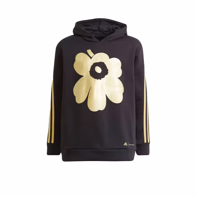 ADIDAS x Marimekko Primegreen 3-Stripes Hoodie Black