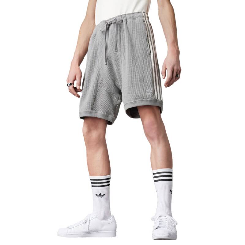 ADIDAS Blue Version Waffle Shorts Grey