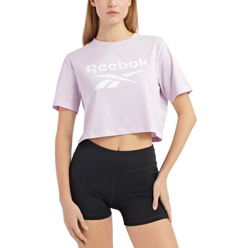 REEBOK Identity Crop Tee Purple