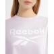 REEBOK Identity Crop Tee Purple