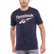 REEBOK Identity Big Logo Tee Blue