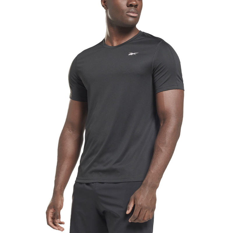 REEBOK Short Sleeve Tech Tee Black