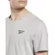 REEBOK Identity Left Chest Logo Tee Grey