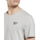REEBOK Identity Left Chest Logo Tee Grey
