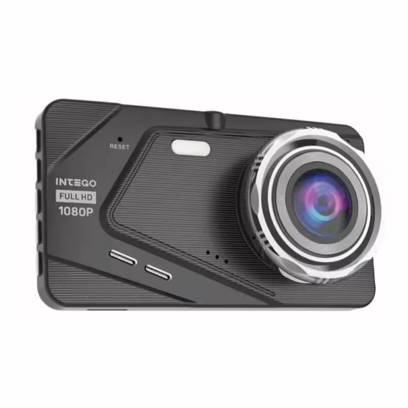 Видеорегистратор BX50, камера, Full HD, за автомобил, записваща, 2 камери, екран 4" 5MPx