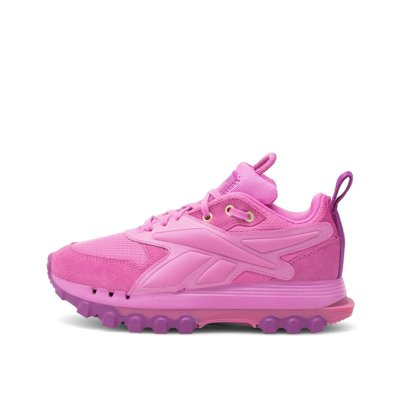 REEBOK x Cardi B Classics Leather Shoes Purple