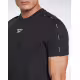 REEBOK Workout Ready Piping Tee Black