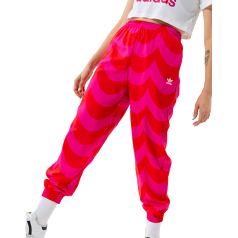 ADIDAS x Marimekko Cuffed Woven Track Pants Pink/Red