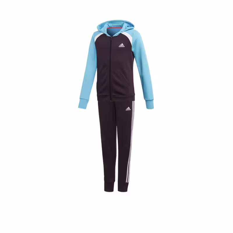 ADIDAS Originals Hooded Tracksuit Purple/Blue