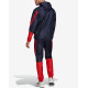 ADIDAS Sportswear Hooded Tracksuit Blue/Red