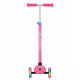 Детска тротинетка с 3 светещи колела GLOBBER PRIMO PLUS LIGHTS, розова