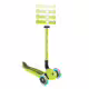 Сгъваема тротинетка с родителски контрол 5 в 1 Globber Go Up Active Lights, лайм