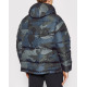 ADIDAS Originals Down Camo Puffer Jacket Navy/Grey