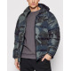 ADIDAS Originals Down Camo Puffer Jacket Navy/Grey