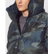 ADIDAS Originals Down Camo Puffer Jacket Navy/Grey