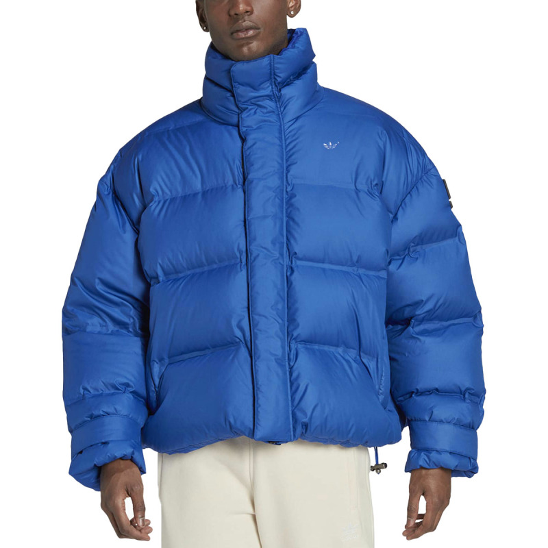 ADIDAS Blue Version Oversized Down Puffer Jacket Blue