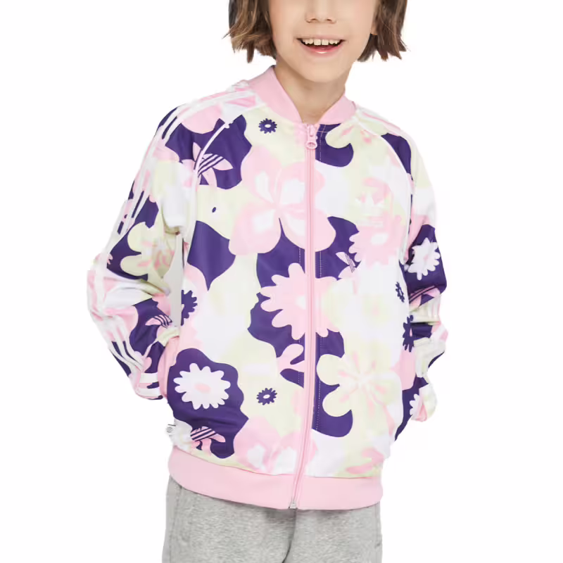 ADIDAS Originals Allover Flower Print Track Jacket Multicolor