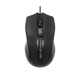 Оптична мишка GM-01, черна, USB, DPI=1800