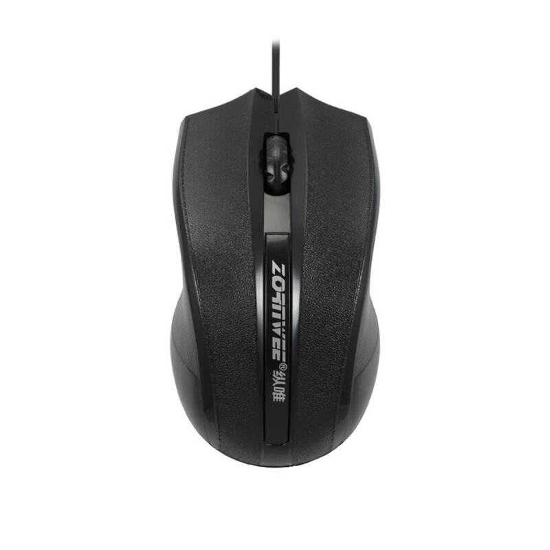Оптична мишка GM-01, черна, USB, DPI=1800