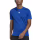 ADIDAS Aeroready Hiit Back 3-Stripes Training Tee Blue