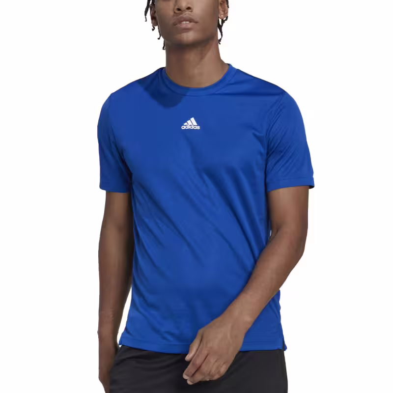 ADIDAS Aeroready Hiit Back 3-Stripes Training Tee Blue