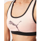 PUMA Mid Impact 4Keeps Graphic Bra Pink