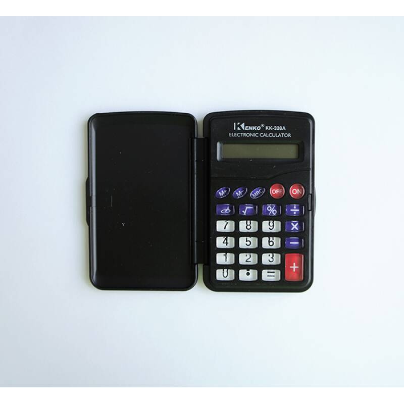 Джобен калкулатор тип тефтер електронен с 8 цифри 