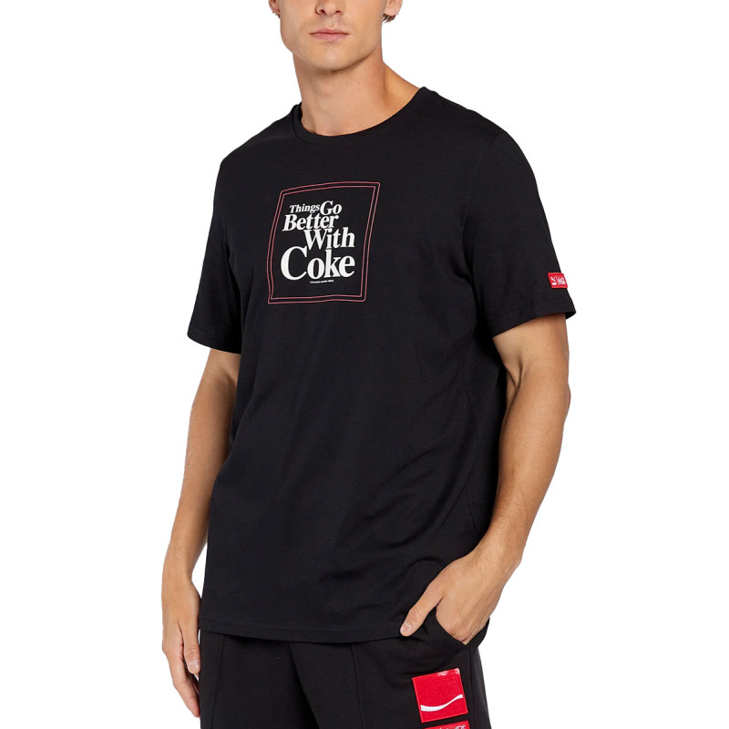 PUMA x Coca Cola Graphic Regular Fit Tee Black