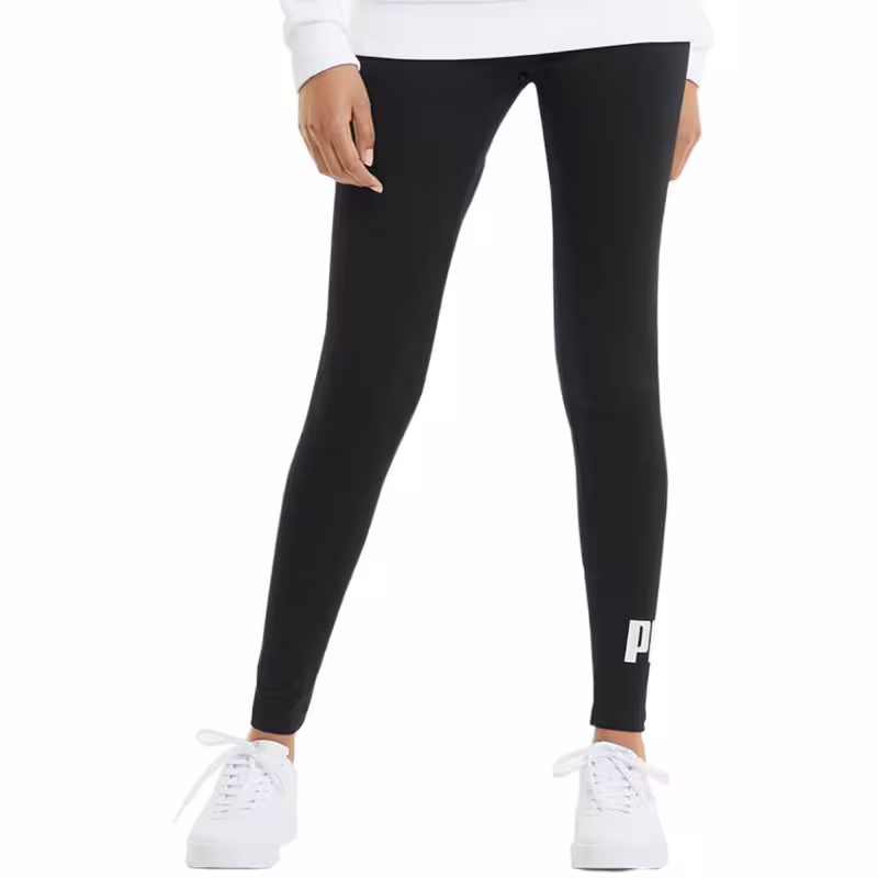 PUMA Essentials Logo Leggings Black