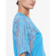 ADIDAS Adicolor Classics Lace Tee Dress Blue