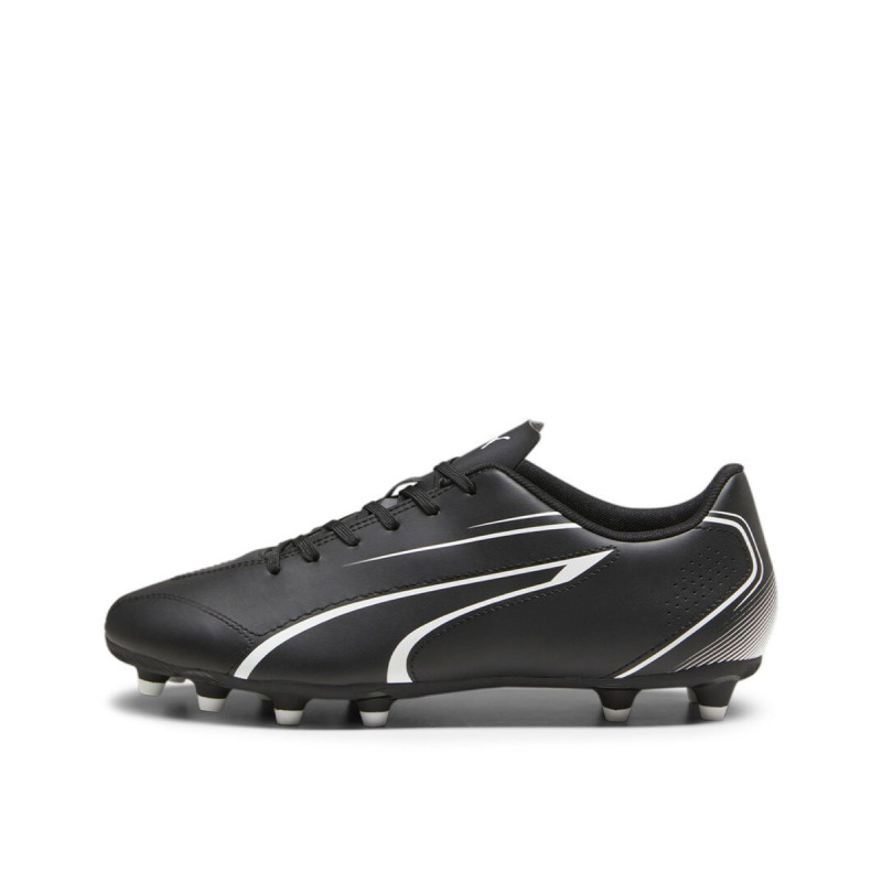 PUMA Vitoria Firm Ground/Artificial Grass Football Shoes Black