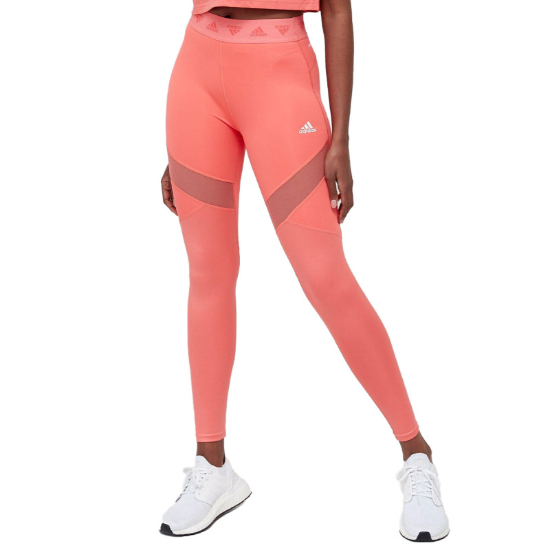 ADIDAS Hyperglam High-Rise Long Leggings Pink