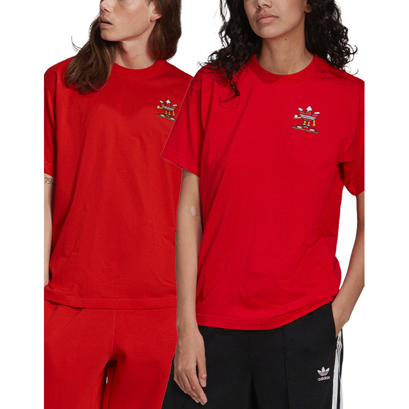 ADIDAS Originals Christmas Tee Red