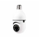 Куполна камера, видео и аудио наблюдение, въртяща, E27, Wi-Fi, 5G, 5MP, 1080p, V380 pro