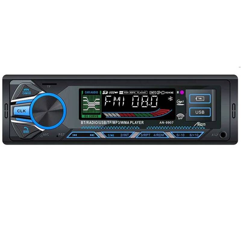 Автомобилен радио MP3 плеър AN-9907, AUX, FM, SD, USB, BLT 4x50W, 12VDC